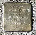 Stolperstein für Artur Grunwald
