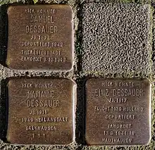 Stolperstein für Samuel Dessauer