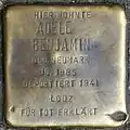 Stolperstein für Adele Benjamin (Hochstadenstraße 26)