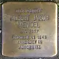 Stolperstein für Albert Jakob Mendel (Aachener Straße 67)