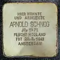 Stolperstein für Arnold Schnog (Lorenzstraße 5)