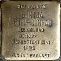 Stolperstein für Bertha Cohn-Conrad (Berrenrather Straße 377)