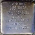 Stolperstein für Cili-Rosa Silberstein (Kartäuserhof 13)