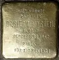 Stolperstein für Dr. Siegmund Stein (Jahnstraße 26)