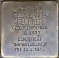 Stolpersteine für Ella Laura Fluhrer (Arnulfstraße 27)