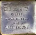 Stolperstein für Emil Schmitz (Severinswall 12)