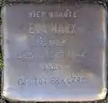 Stolperstein für Eva Marx (Rubensstraße 33)