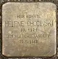 Stolperstein für Helene Chocinski (Alexianerstraße 3)