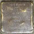 Stolperstein für Irma Cossmann (Schaevenstraße 4)