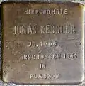 Stolperstein für Jonas Kessler (Kartäuserhof 8)