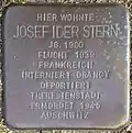 Stolperstein für Josef Ider Stern (Zülpicher Platz 1)