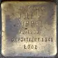 Stolperstein für Julius Koppel (Richard-Wagner-Straße 23)