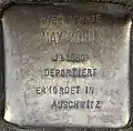Stolperstein für Max Kohn (Eifelstraße 10)