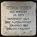 Stolperstein für Regina Feber (Zülpicher Platz 4)