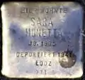 Stolperstein für Sara Monetta (Engelbertstraße 44)