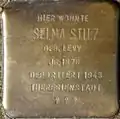 Stolperstein für Selma Stilz (Kartäuserhof 37)