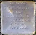 Stolperstein für Siegmund Levy (Rubensstraße 33)