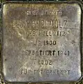 Stolperstein für Elsa Buchholz (Lothringer Str 51)