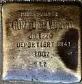 Stolperstein für Günther Lorch (Alteburger Straße 11)