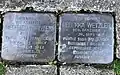 Stolpersteine Siegfried und Rebekka Wetzler – Ermordet in Auschwitz