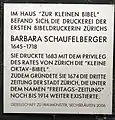Gedenktafel