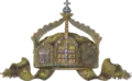 Kaiserkrone des Deutschen Kaisers, veränderte Version von 1889 (heraldische Repräsentation)