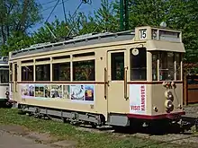 HAWA-Triebwagen der Straßenbahn Hannover aus dem Jahr 1928