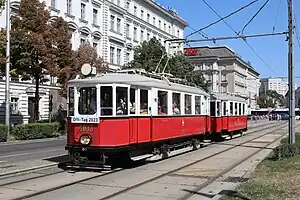 Die Type M galt lange als die formschönsten Wiener Straßenbahnwagen.