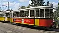 Bw 1605 hinter DoT4 Nr. 917 beim Fahrzeugkorso 150 Jahre SSB (2018)