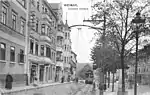 Straßenbahn im Graben um 1900
