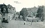 Wielandplatz um 1907
