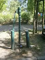 Anprall­schutz mit Pollern