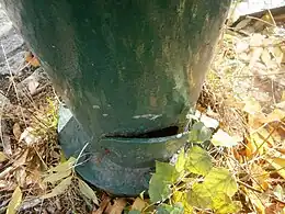 Inspektions­öffnung (Zweiersäule)