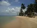 Strand südlich des Hauptortes Duong Dong