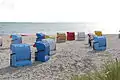 Strand vor Nieblum bei Hochwasser
