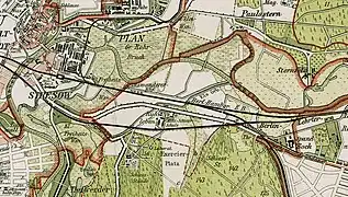 Straubes Spezialkarte von 1904