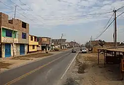 Straßenszene in Túcume