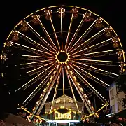 Riesenrad vor dem Wormser Tor