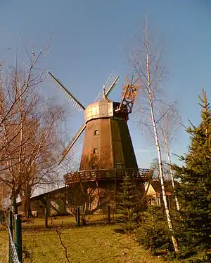 Stroiter Mühle, Rückseite