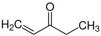 Strukturformel von 1-Penten-3-on