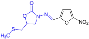 Strukturformel von Nifuratel