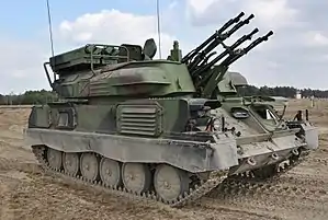 ZSU-23-4MP Biała