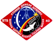 Missionsemblem STS-40