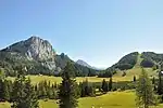 Der Teichlboden mit Stubwies, Gr. Pyhrgas und Schwarzkogel