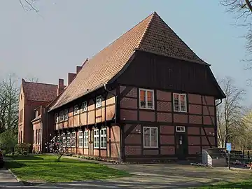Sogenanntes Altes Pfarrhaus,Stiftsdamenhaus aus dem 17. Jahrhundert