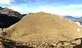 Stuibenkopf vom Mauerschartenkopf aus gesehen. Hinten links der Bernadeinkopf.