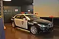 Stuntshow-Polizeiauto