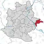 Lage des Stadtbezirks Obertürkheim