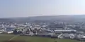 Weilimdorf, im Vordergrund ein Teil des Industriegebiets, vom „Grünen Heiner“ gesehen