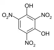 Strukturformel von Styphninsäure